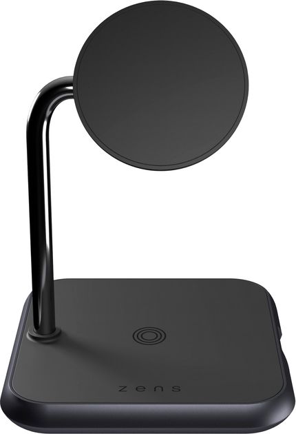 Беспроводное зарядное устройство Zens Magnetic Aluminium Wireless Charger Black